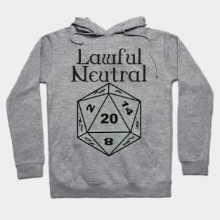 Lawful Neutral Alignment Hoodie